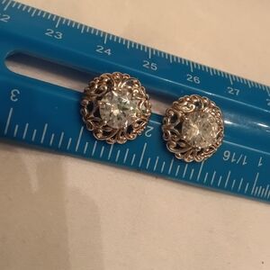 Elegant Silver Stud Earrings 925 Sterling